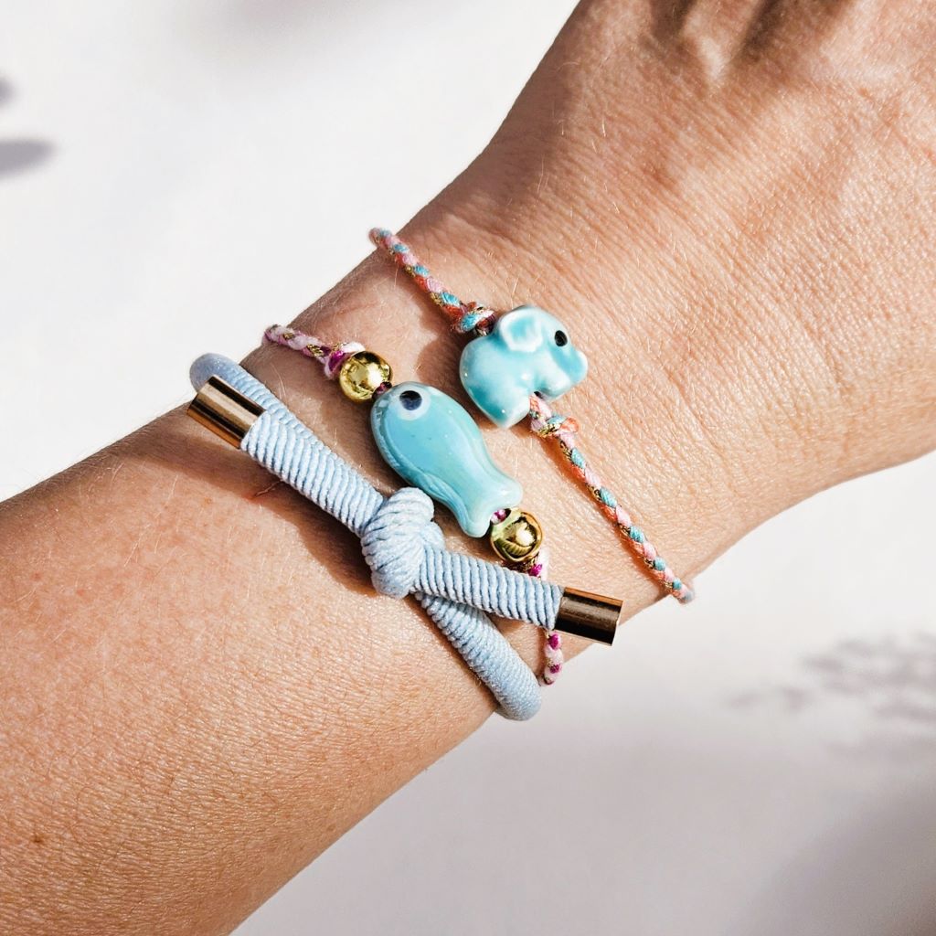 armband-keramiek-olifant-blauw-ibiza-style