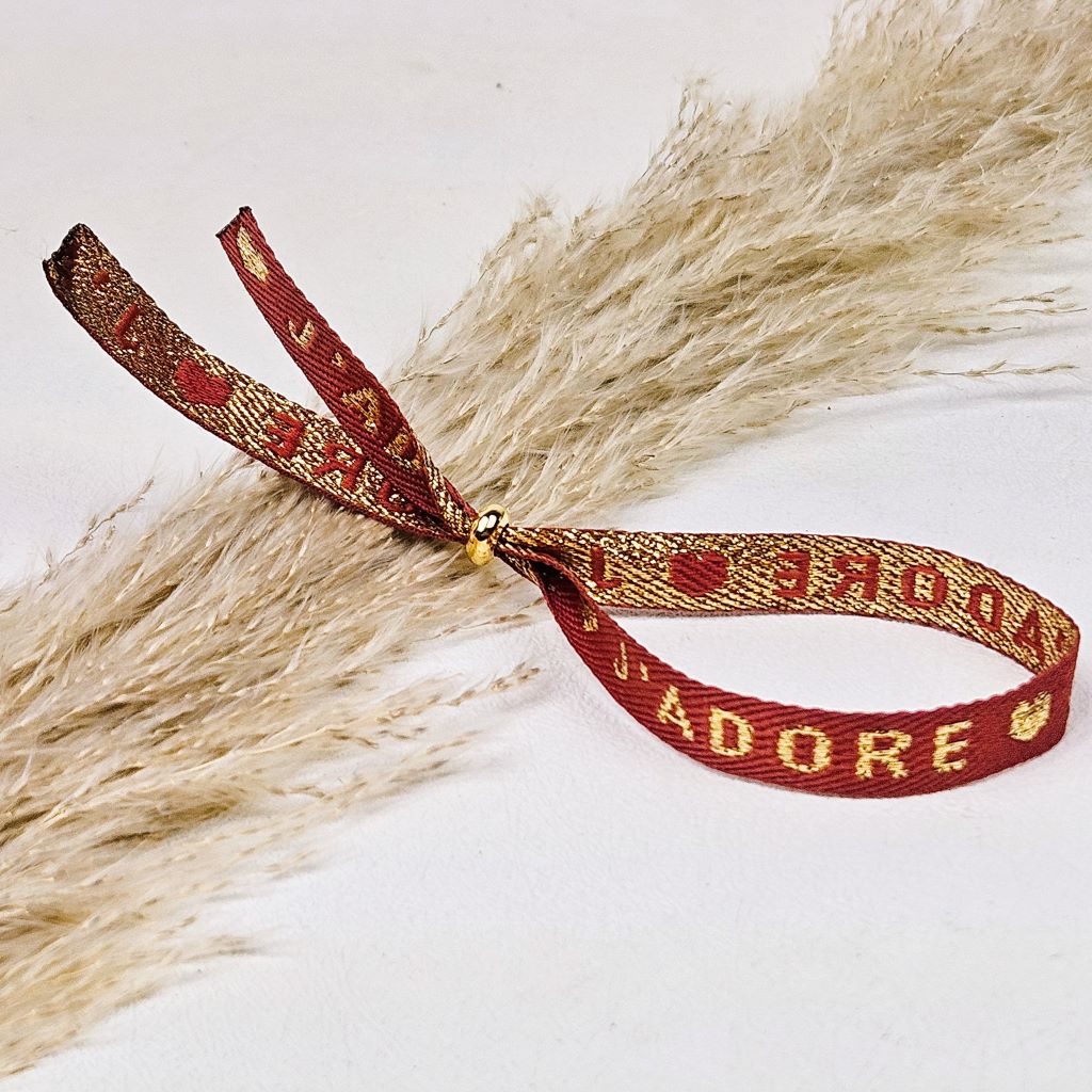 lint-armbandje-ibiza-armband-j'adore-rood-goud
