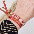 lint-armbandje-ibiza-armband-j'adore-rood-goud