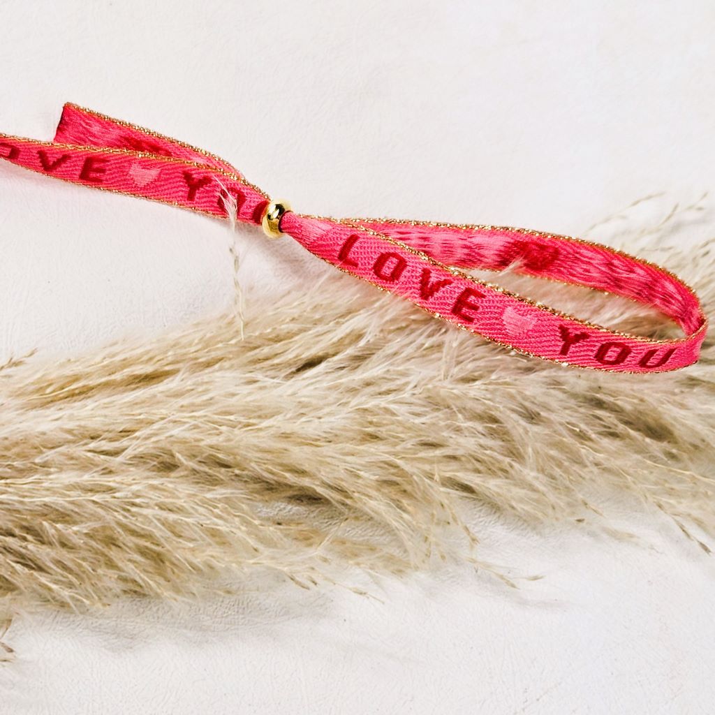 lint-armbandje-ibiza-armband-love-you-roze-rood