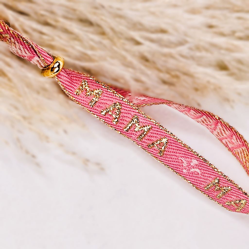lint-armbandje-ibiza-armband-mama-roze-goud