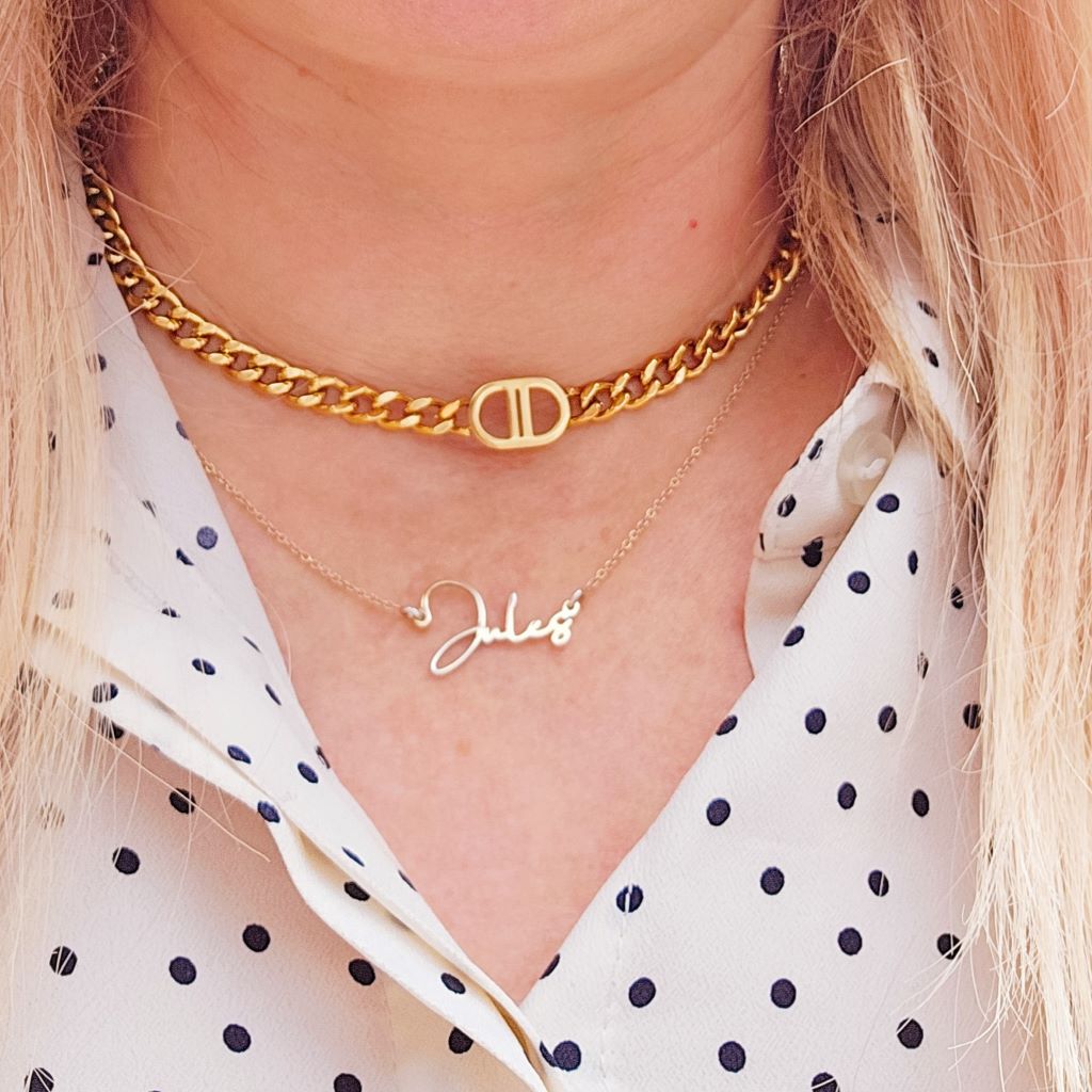 KETTING GOOD LIFE chunky-ketting-goud-good-life