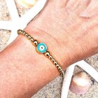 kralen-armband-evil-eye-groen-goud