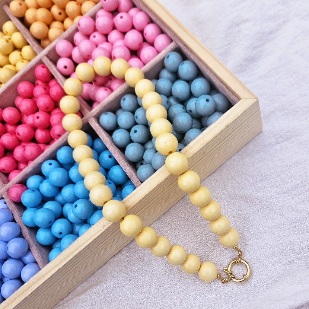 kralenketting-soft-yellow